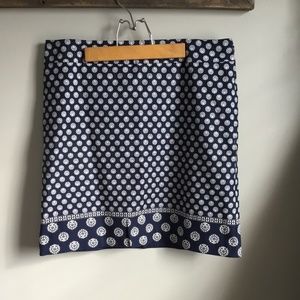 Talbots Navy Skirt